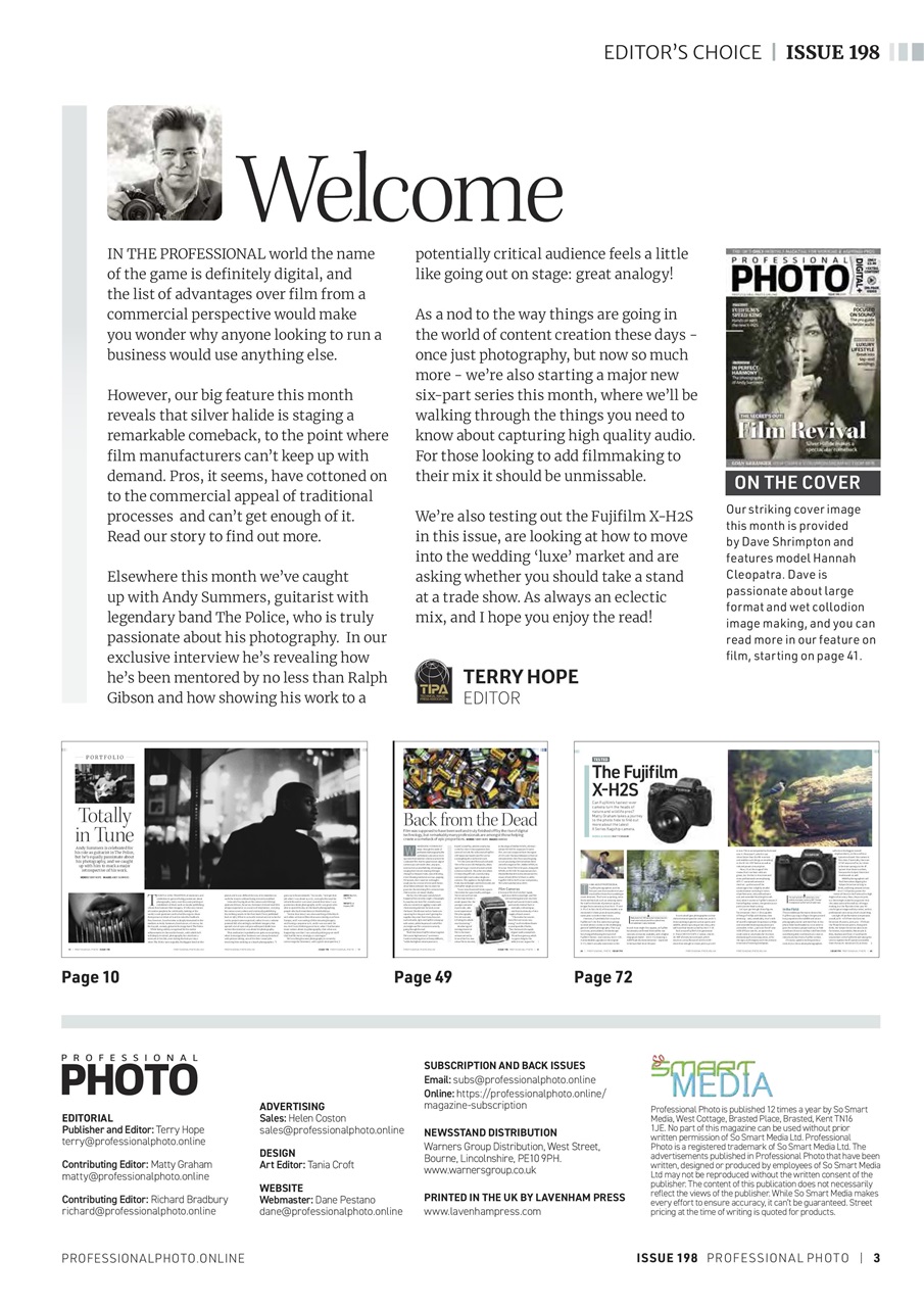 Professional Photo Preview Pages