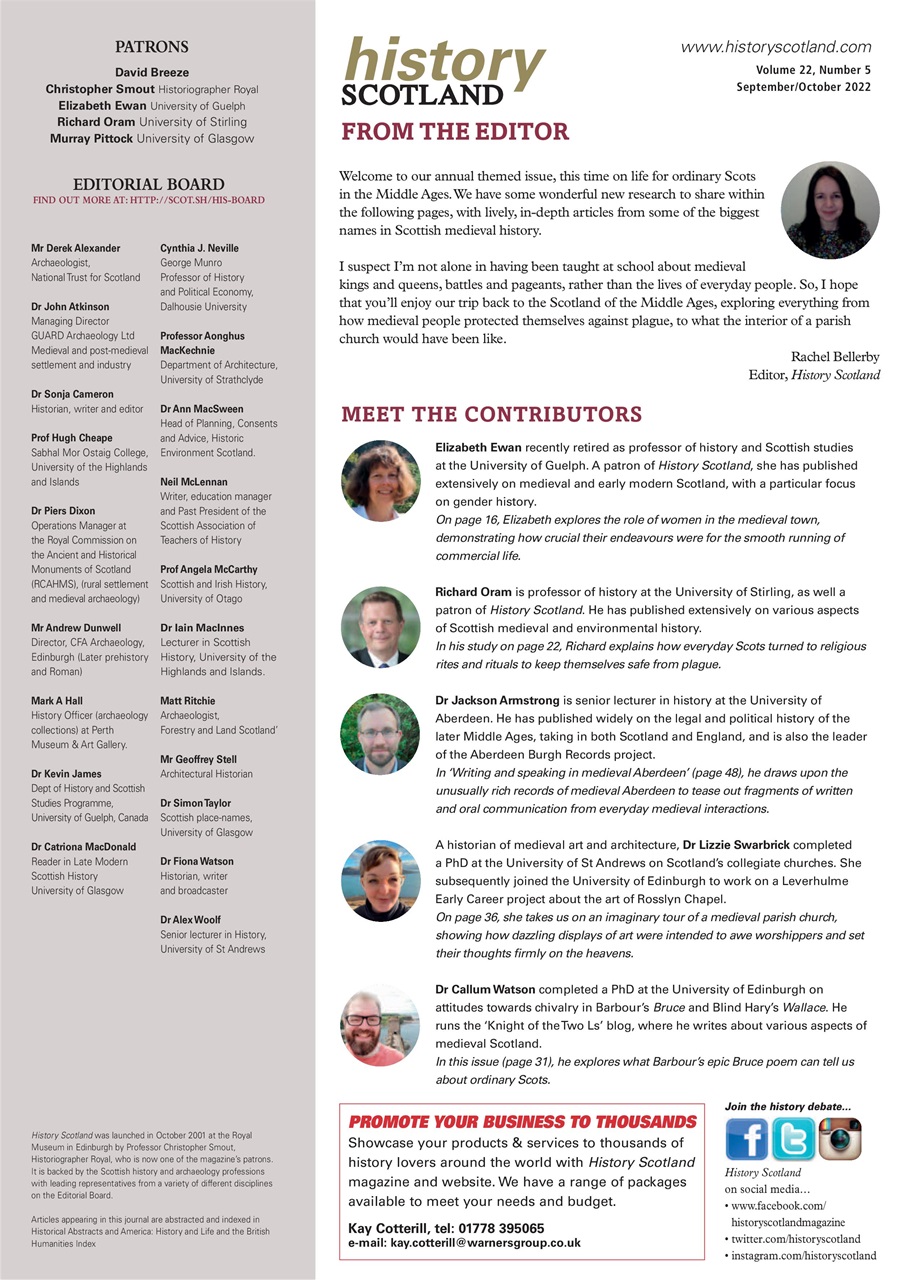 History Scotland Preview Pages