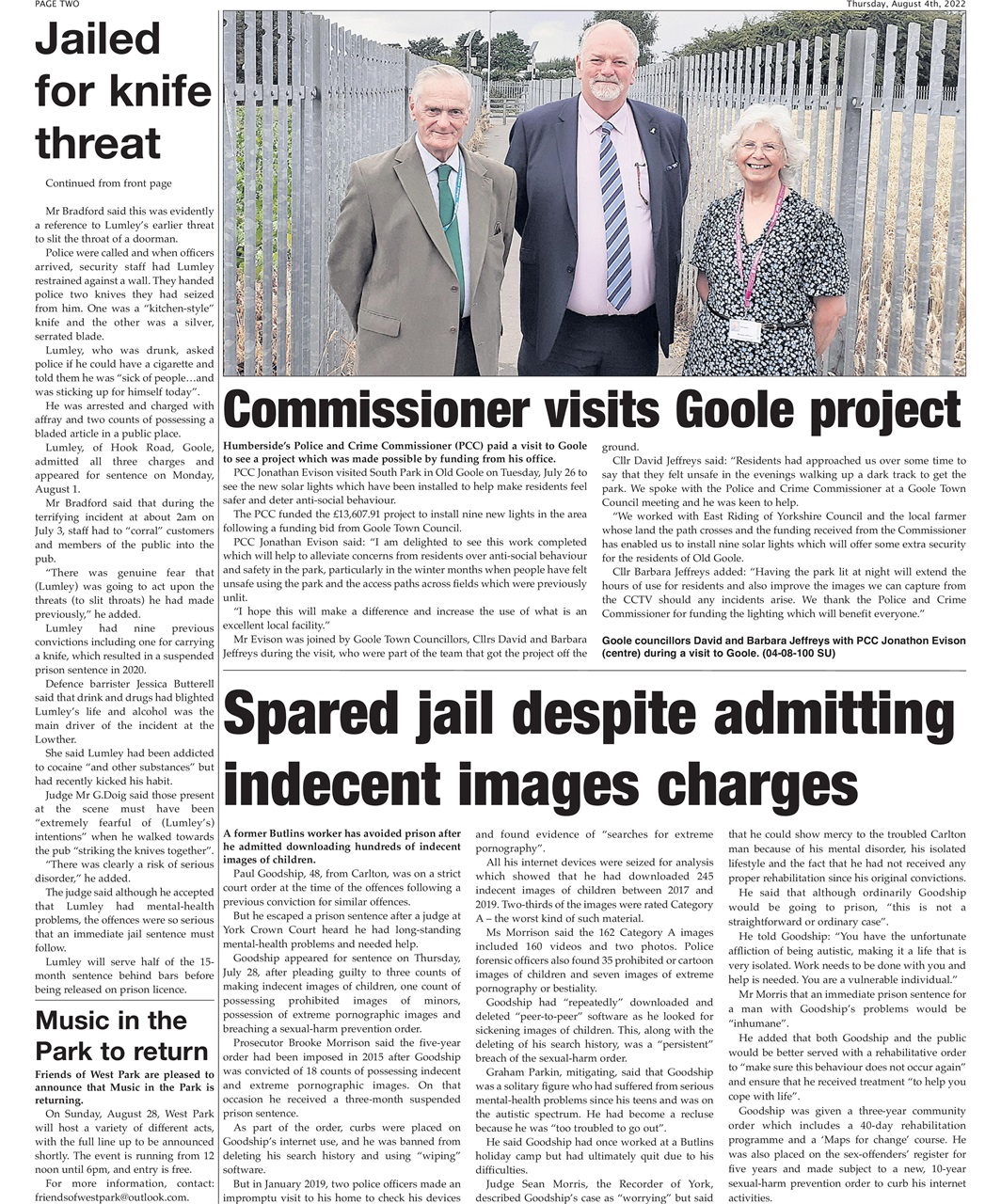 Goole Times Preview Pages