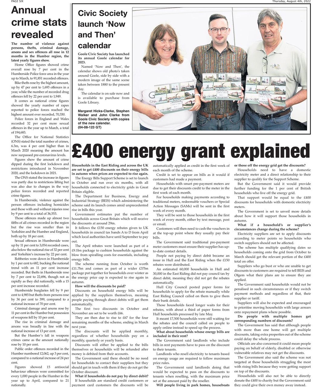 Goole Times Preview Pages