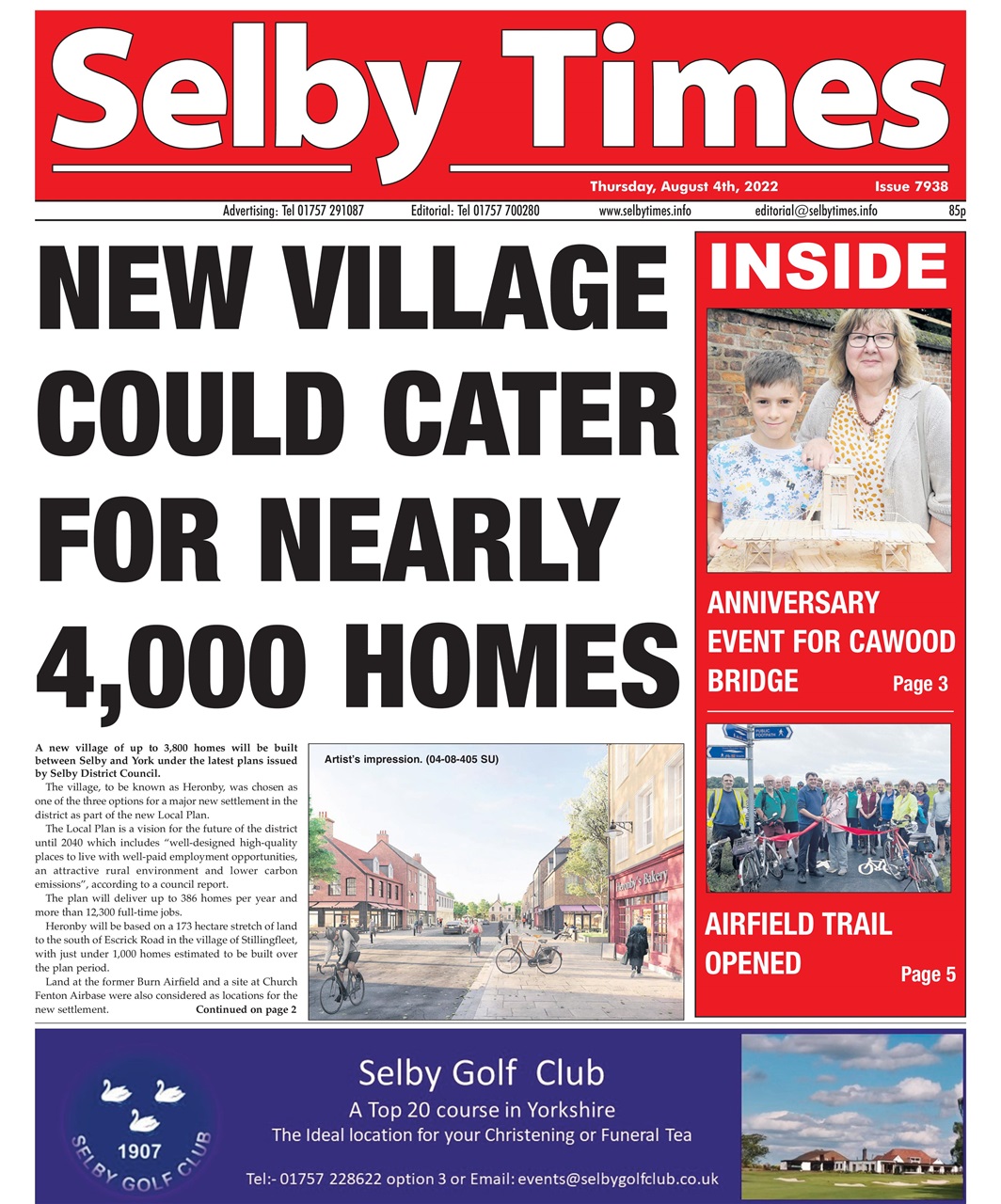 Selby Times Preview Pages