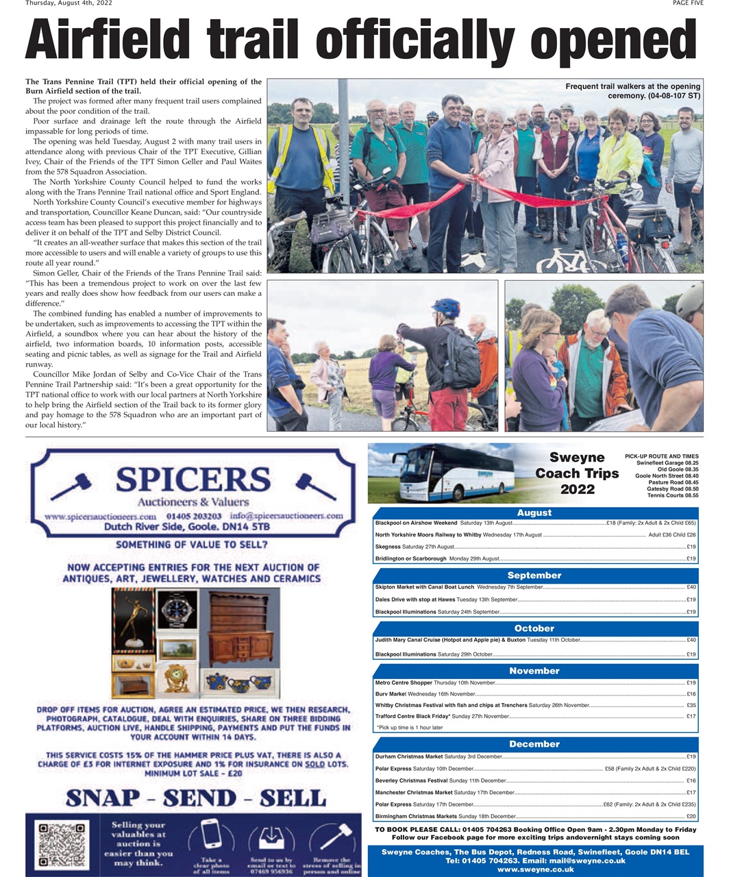 Selby Times Preview Pages