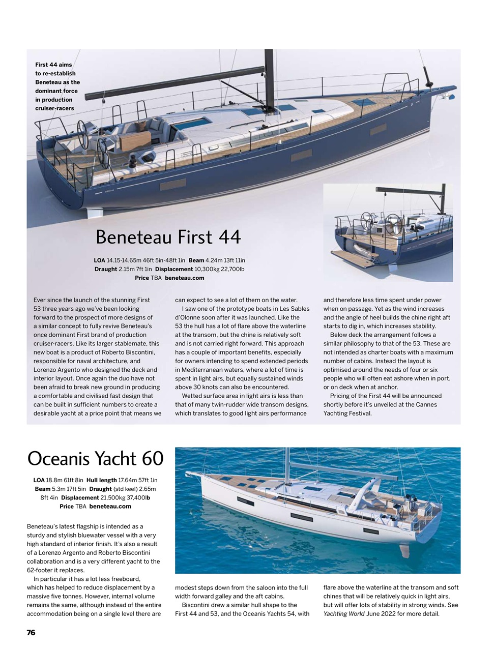 Yachting World Preview Pages