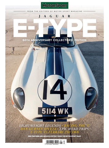 Motor Sport Magazine issue Jaguar E-Type