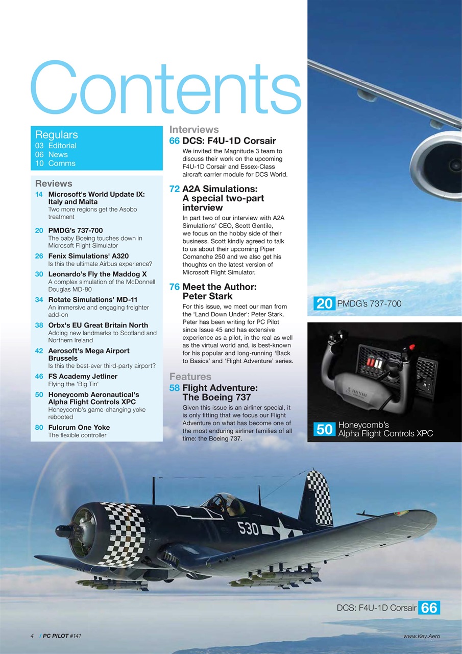 PC Pilot Preview Pages