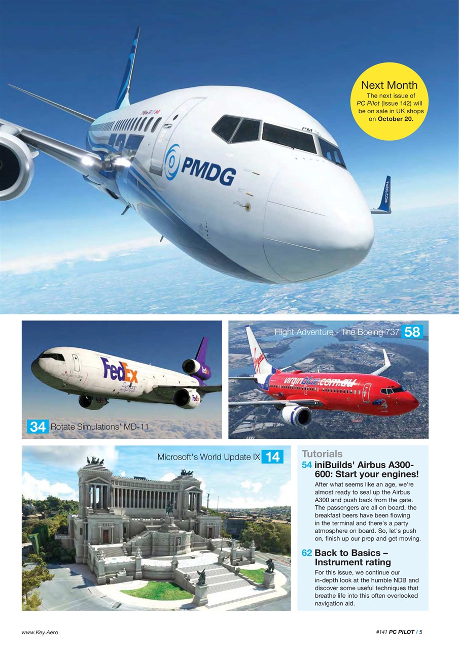 PC Pilot Preview Pages