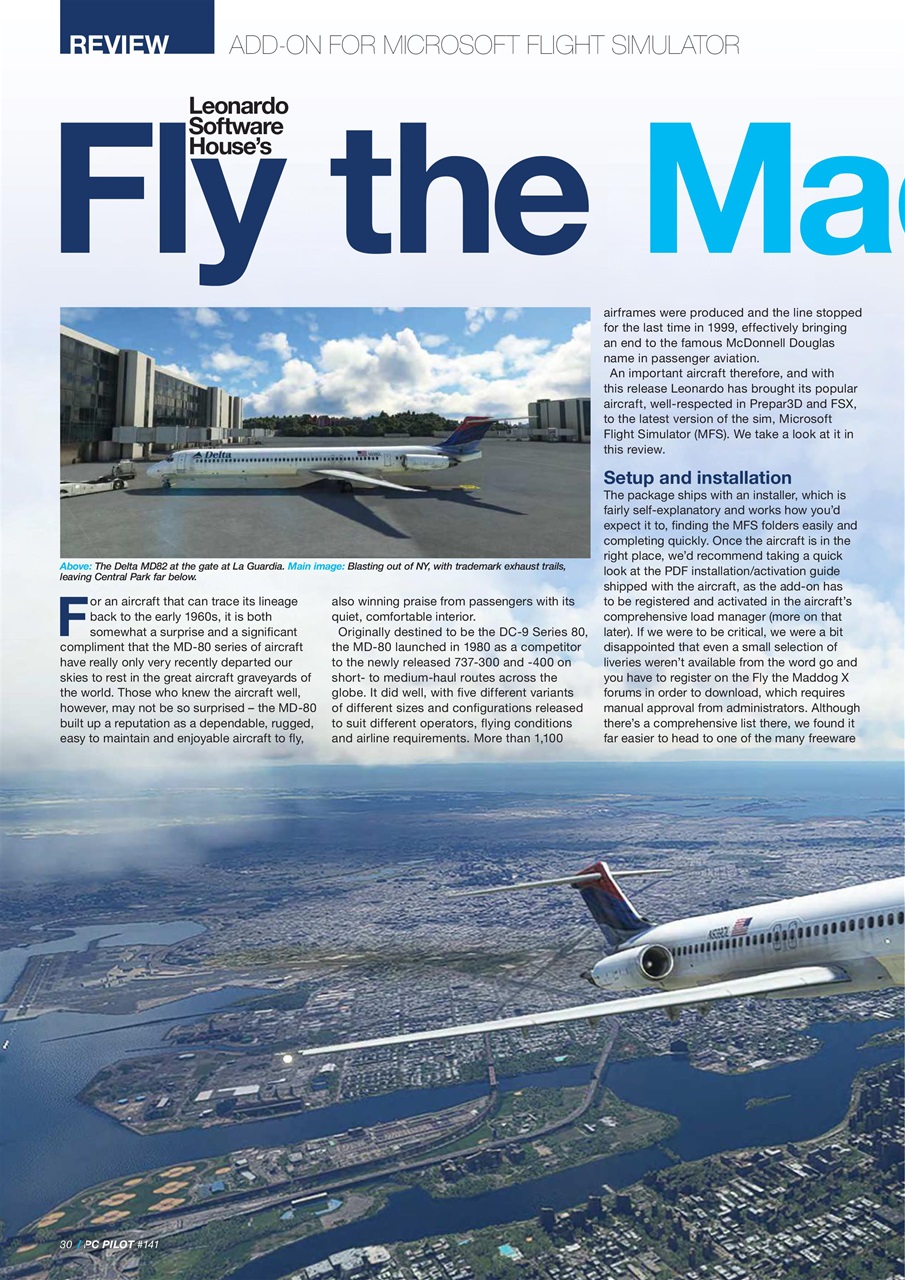 PC Pilot Preview Pages