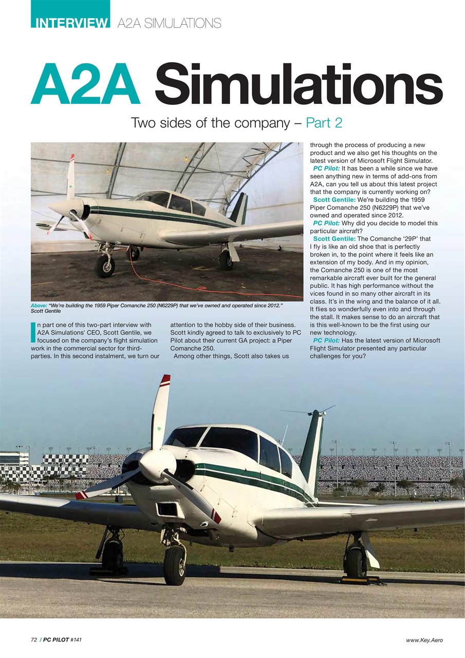 PC Pilot Preview Pages
