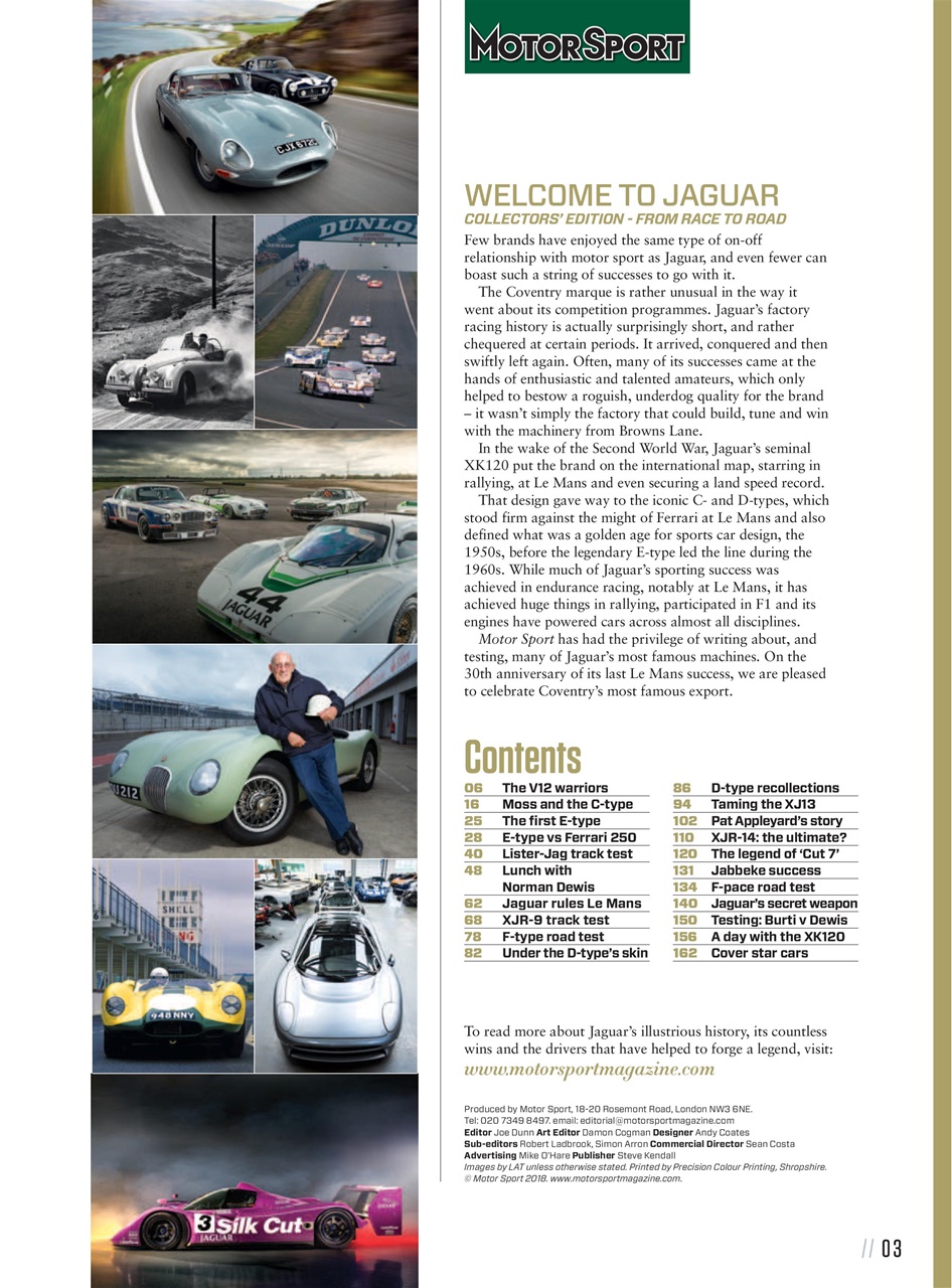 Motor Sport Magazine Preview Pages