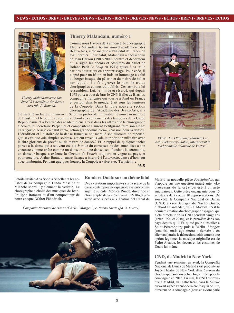 BALLET2000 Édition France Preview Pages