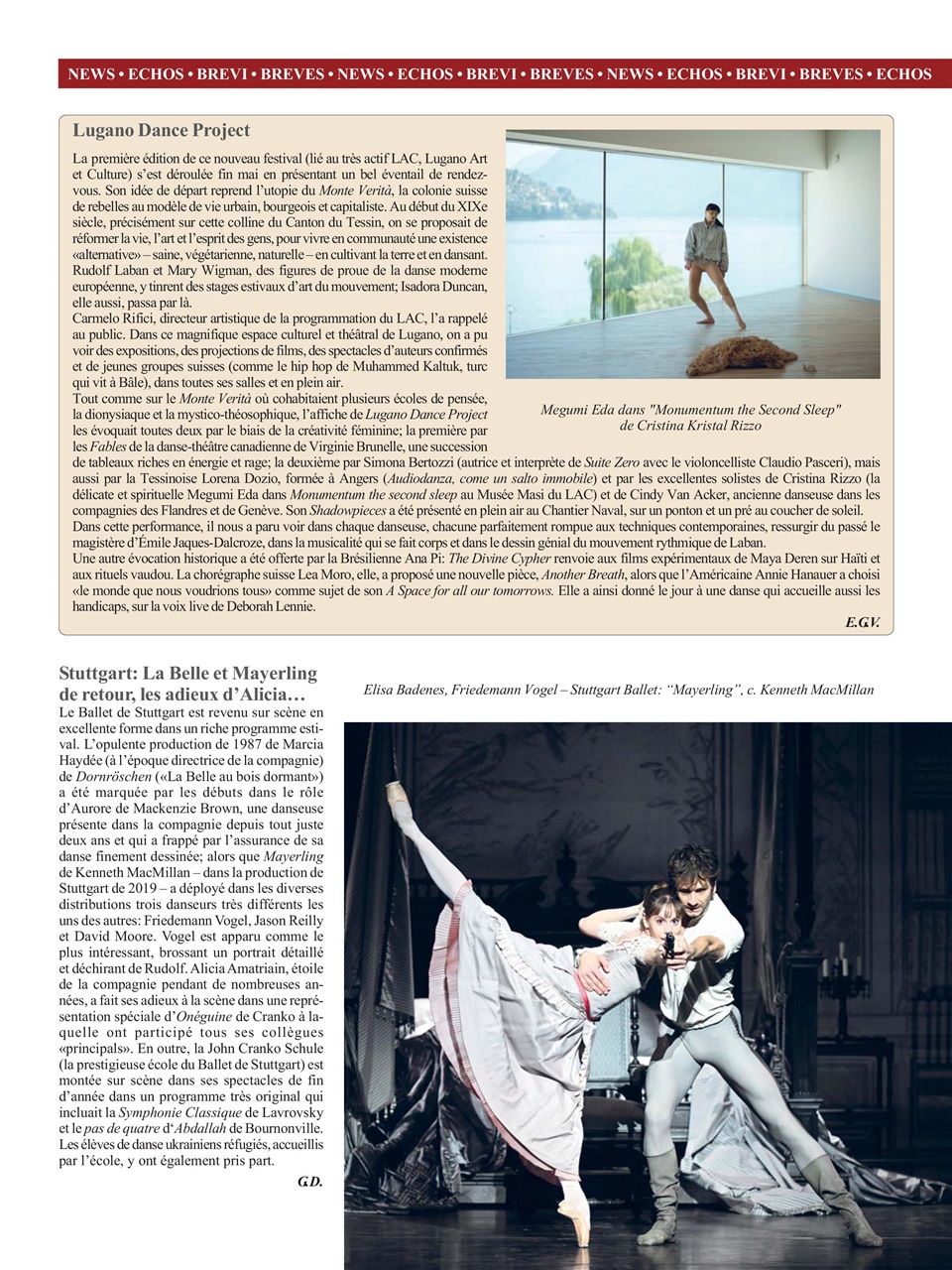 BALLET2000 Édition France Preview Pages