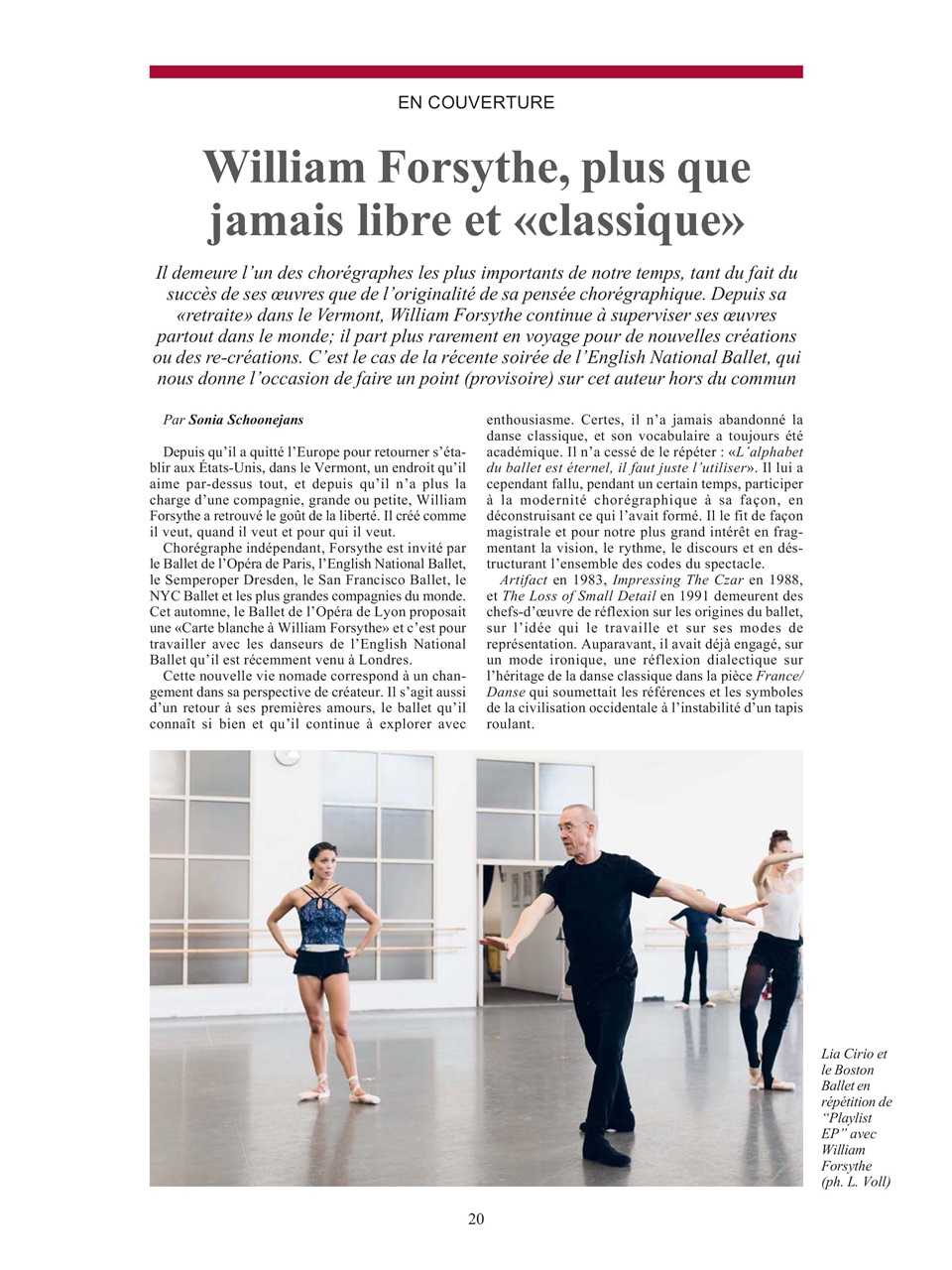 BALLET2000 Édition France Preview Pages