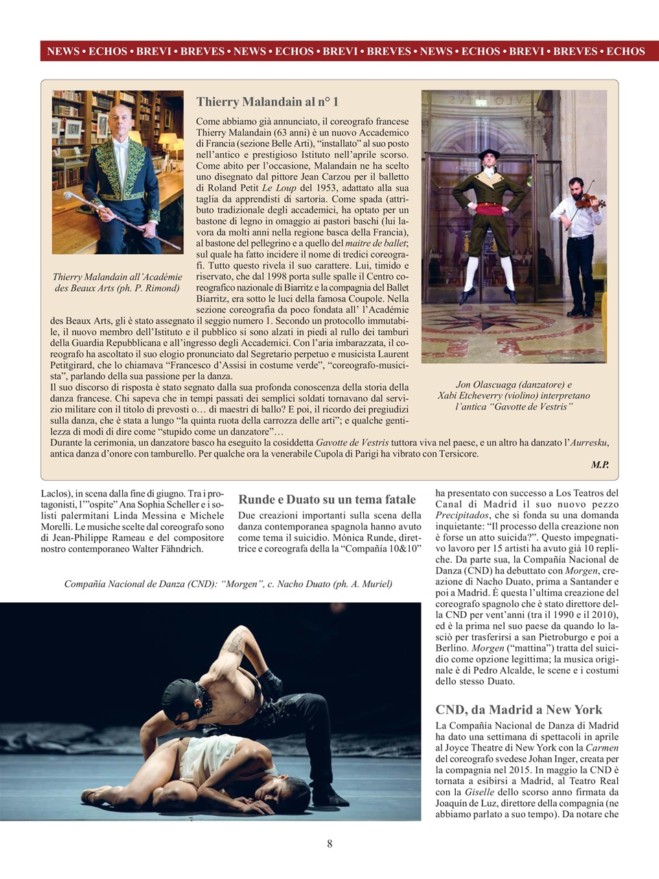 BALLET2000 Edizione Italia Preview Pages