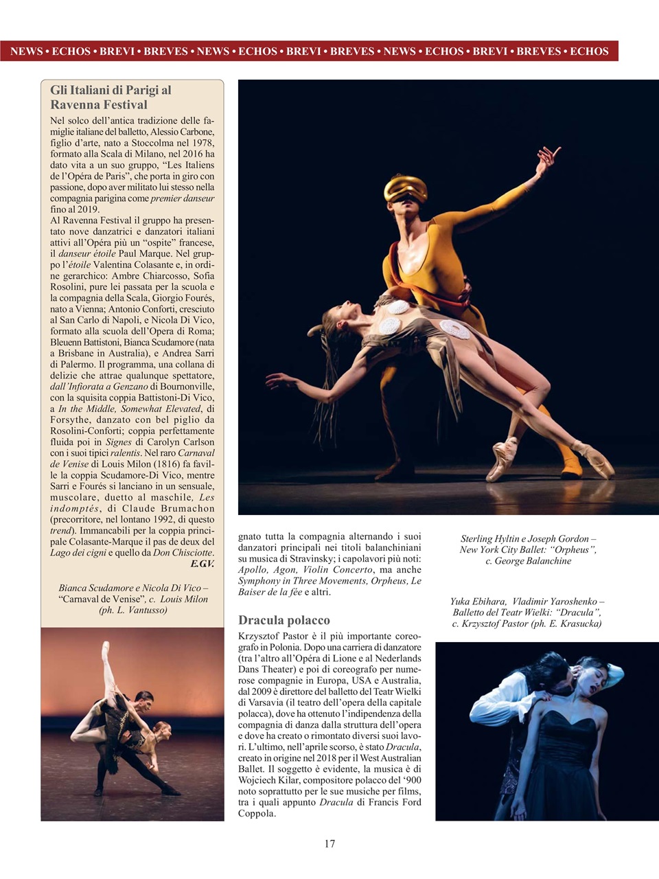 BALLET2000 Edizione Italia Preview Pages