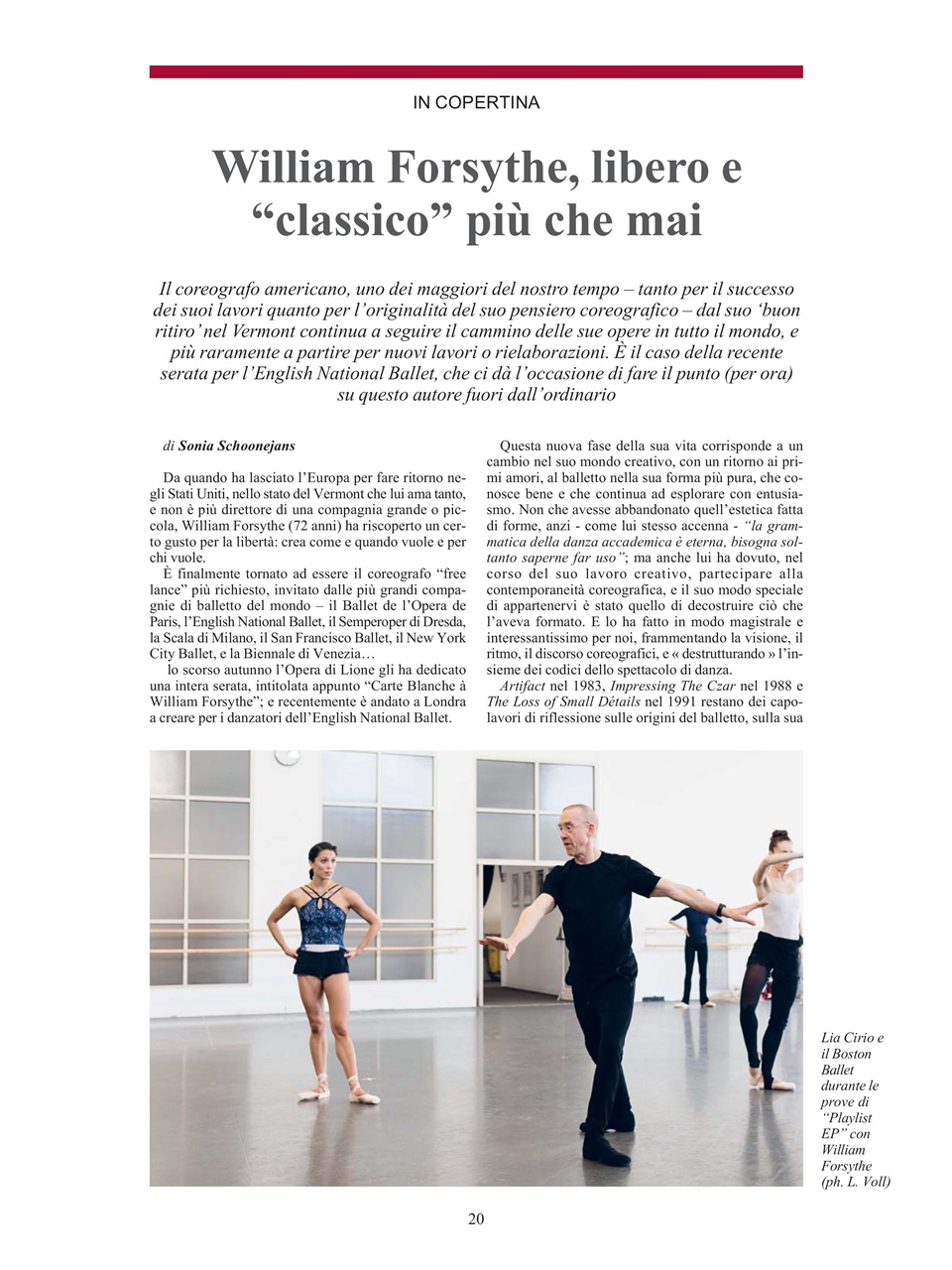 BALLET2000 Edizione Italia Preview Pages