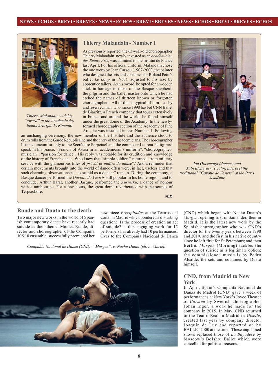BALLET2000 English Edition Preview Pages