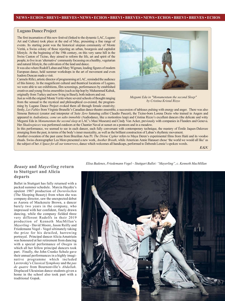 BALLET2000 English Edition Preview Pages