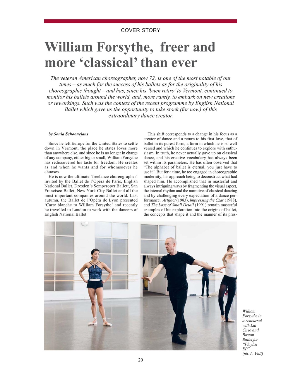 BALLET2000 English Edition Preview Pages