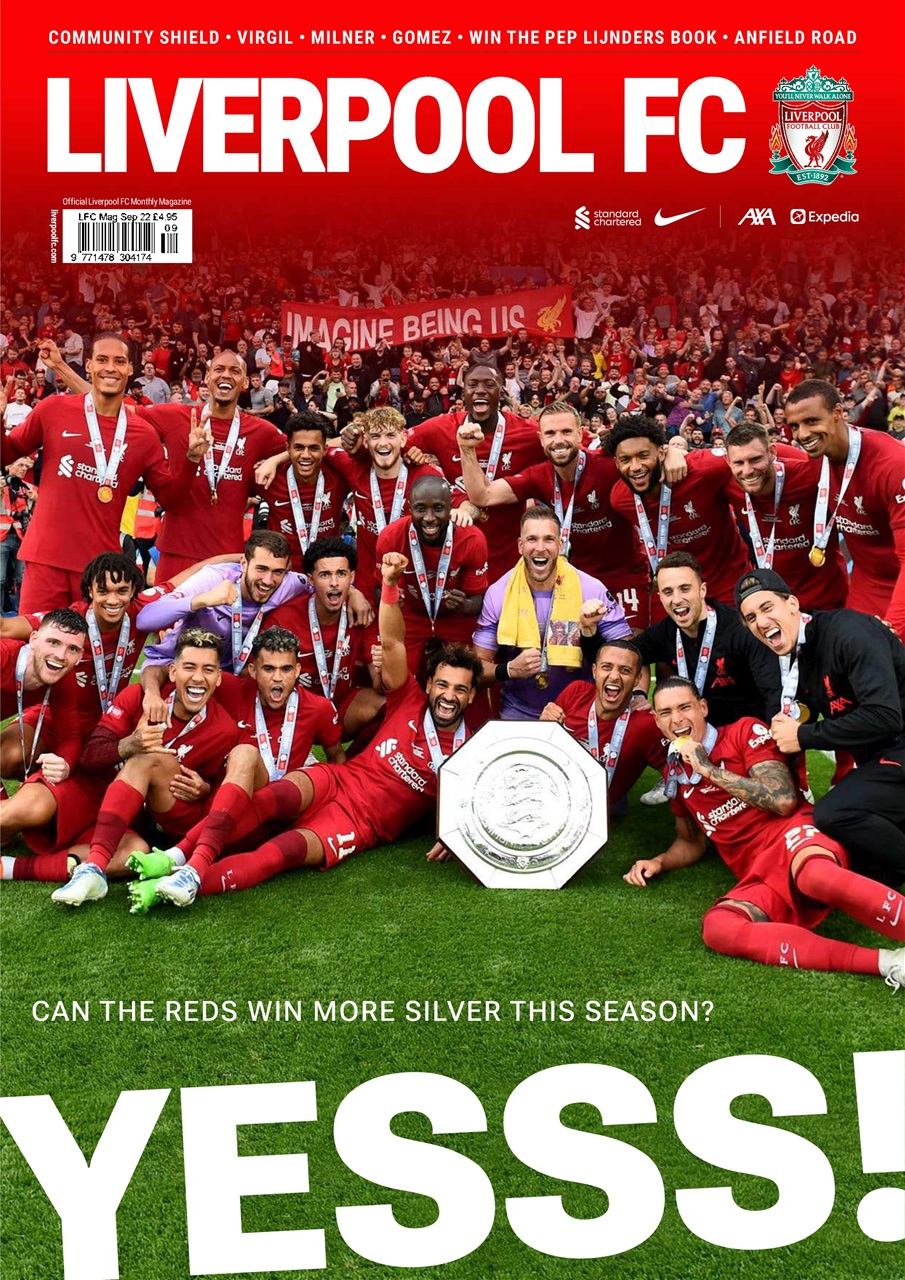 Liverpool FC Magazine Preview Pages