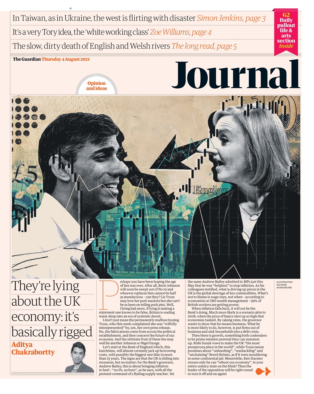 The Guardian Newspaper Preview Pages