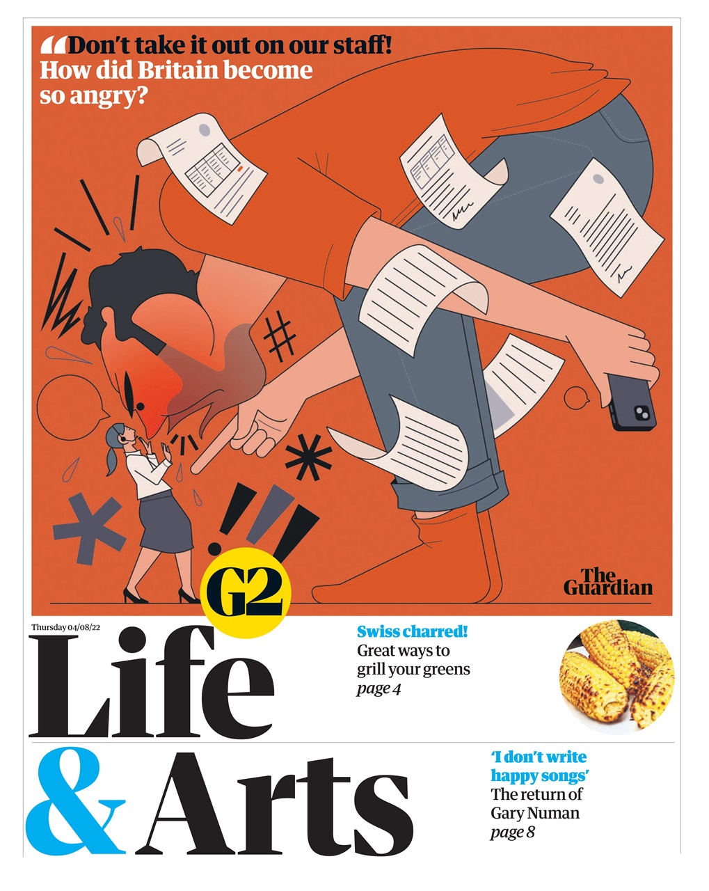 The Guardian Newspaper Preview Pages