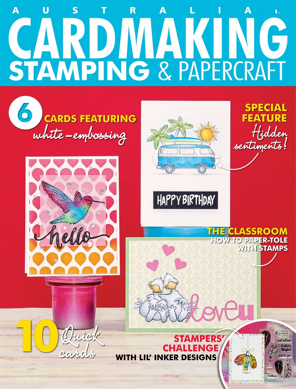 Australian Cardmaking Stamping and Papercraft Preview Pages
