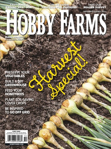 Hobby Farms Magazine issue Sept/Oct
