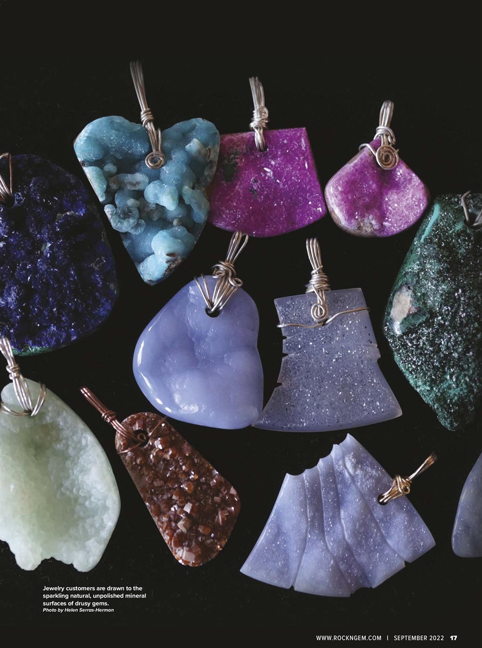 Rock&Gem Magazine Preview Pages