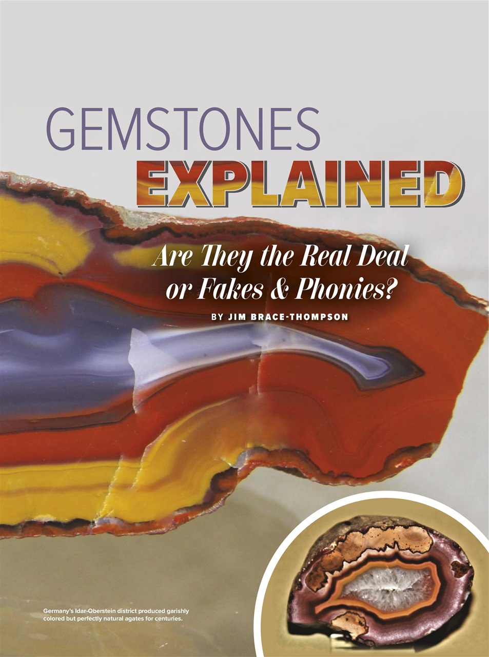 Rock&Gem Magazine Preview Pages