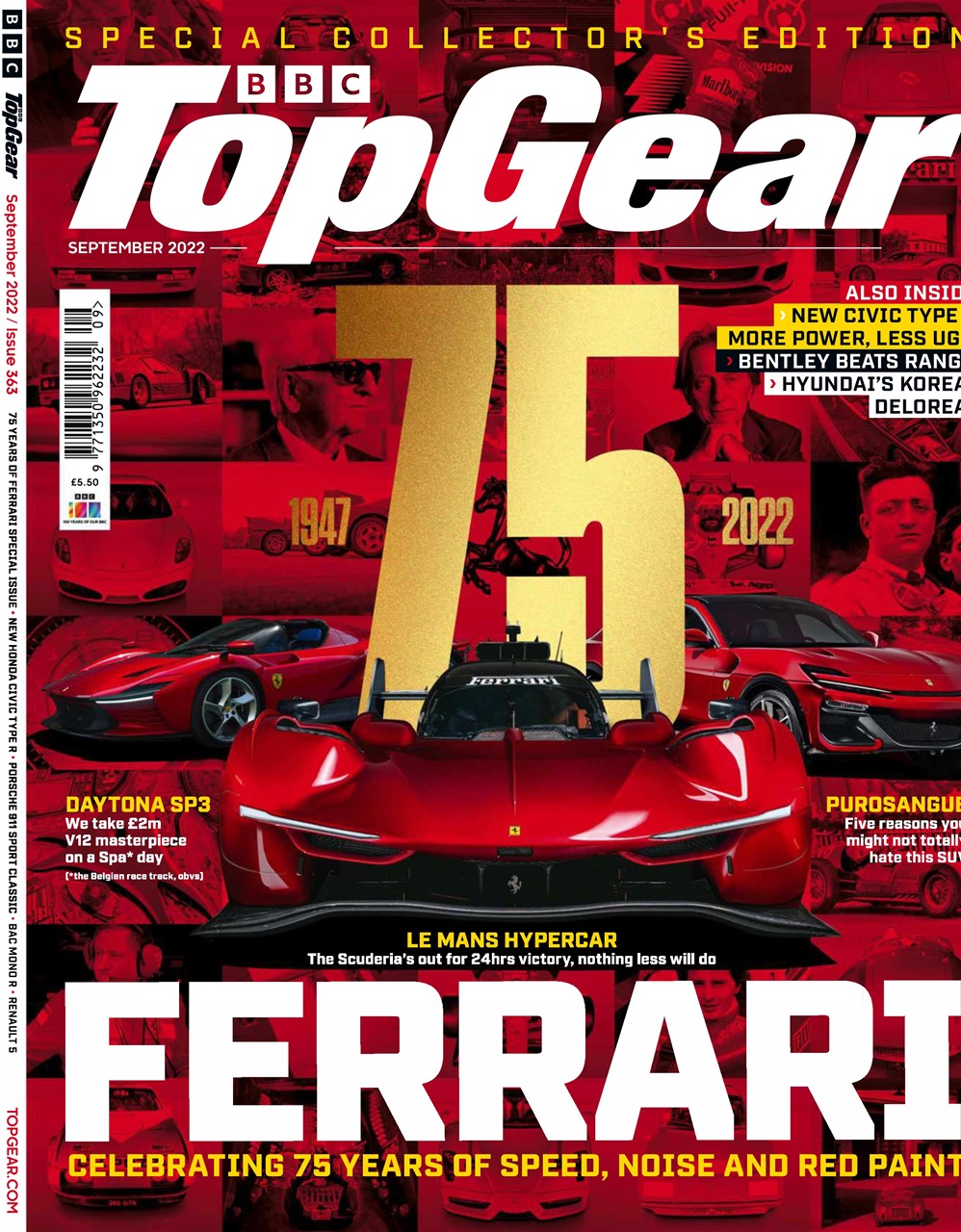 BBC Top Gear Magazine Preview Pages