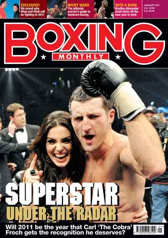 Boxing Monthly issue Boxing Monthly January 2011