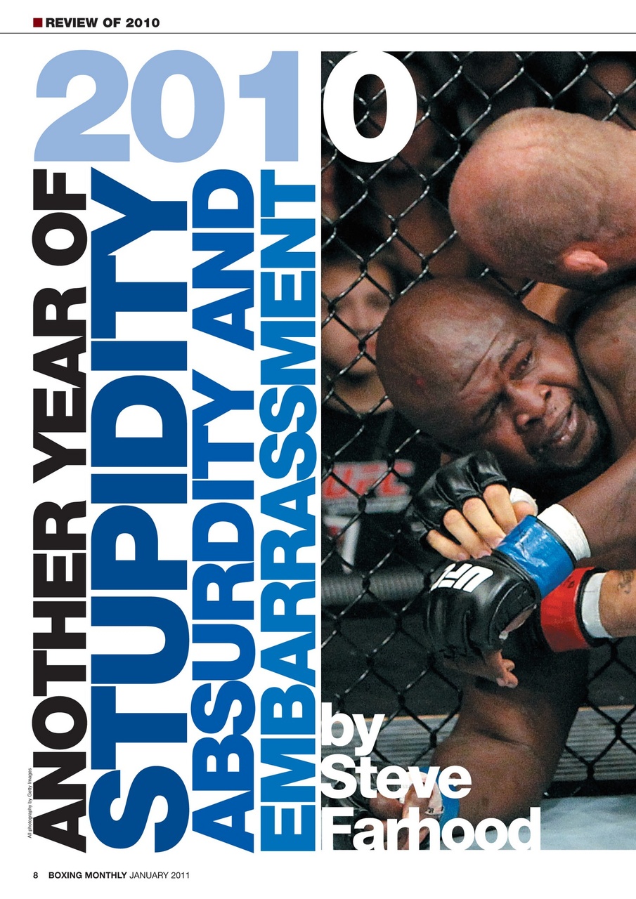 Boxing Monthly Preview Pages
