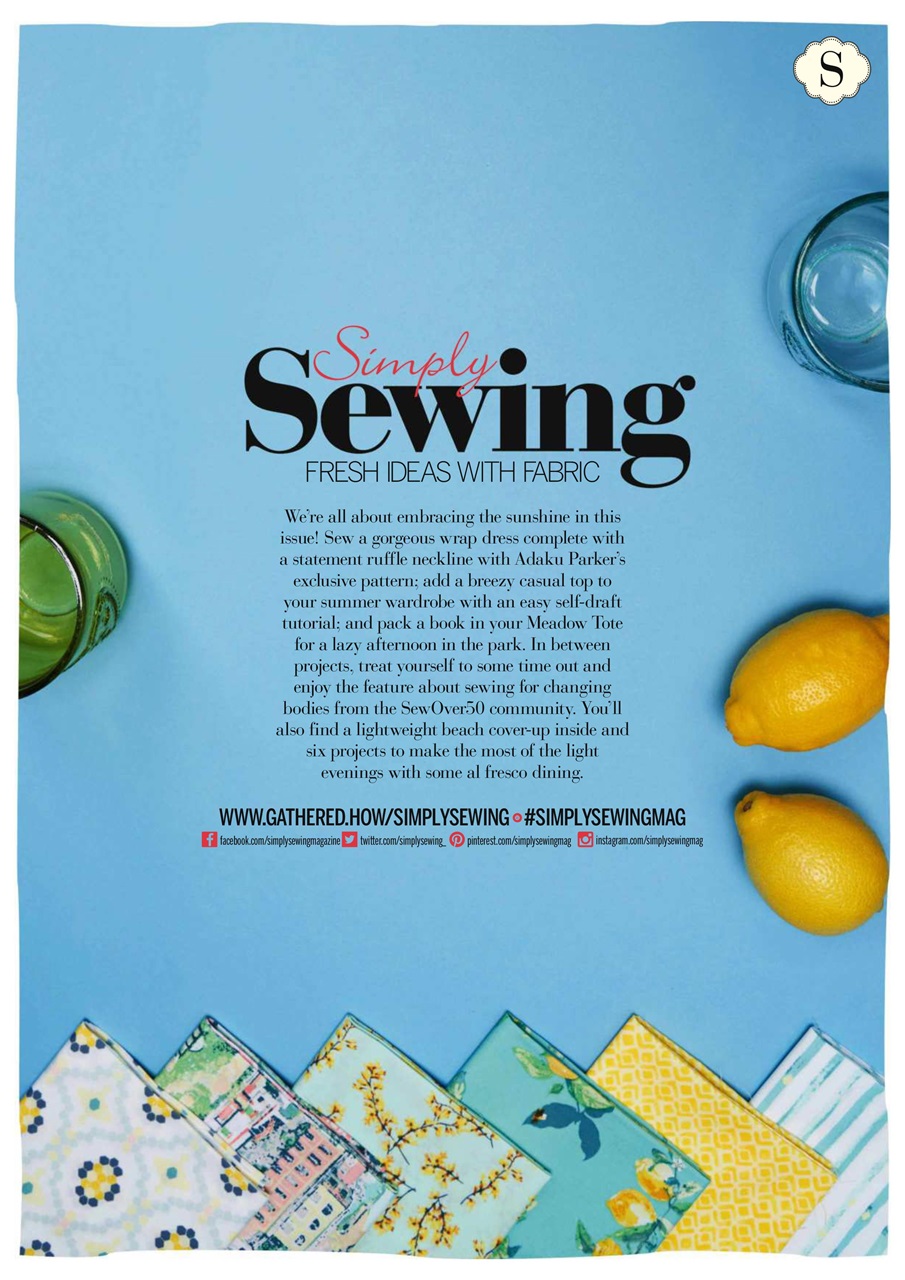Simply Sewing Preview Pages