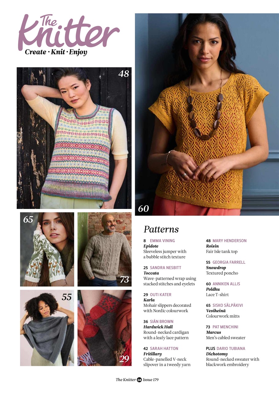 The Knitter Preview Pages