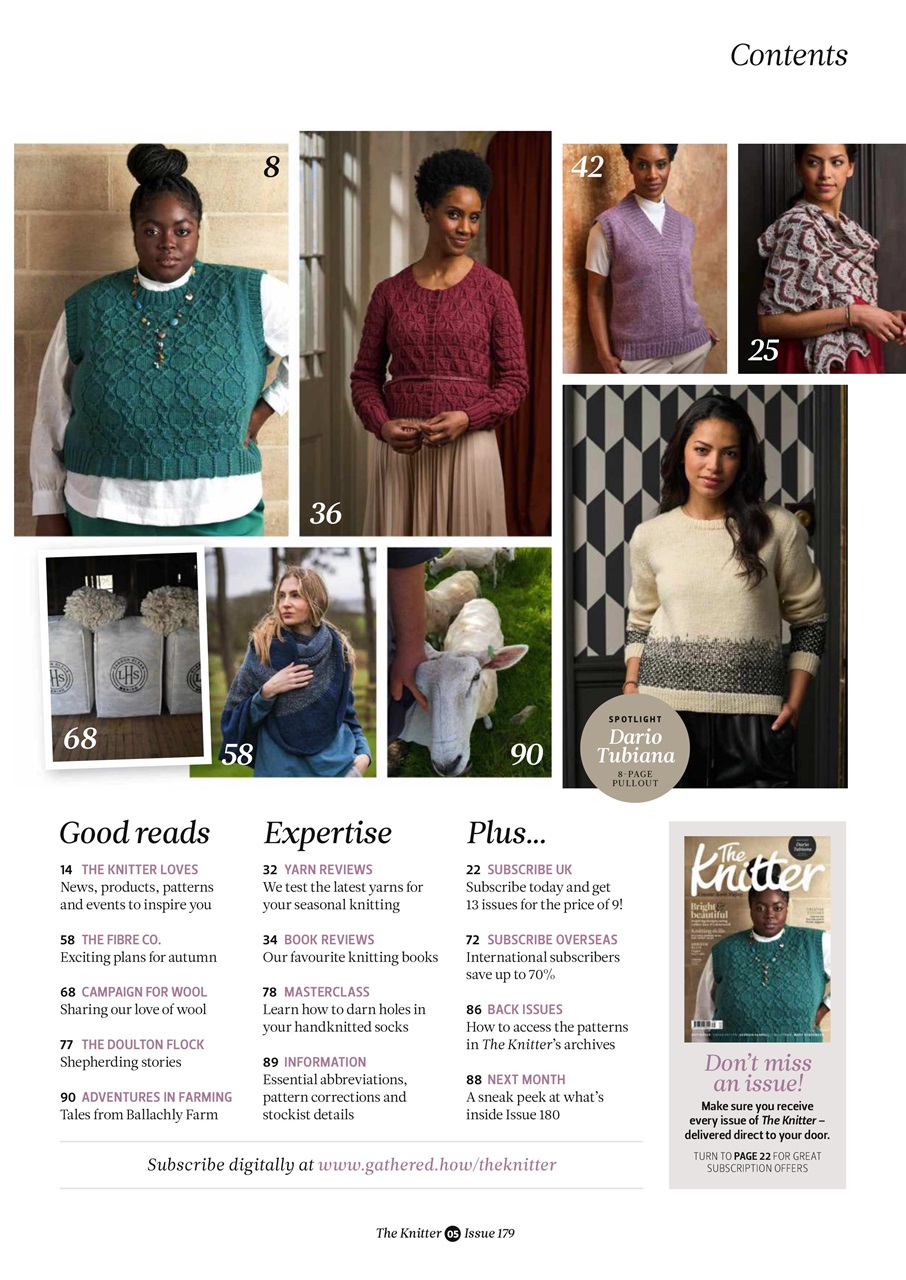 The Knitter Preview Pages