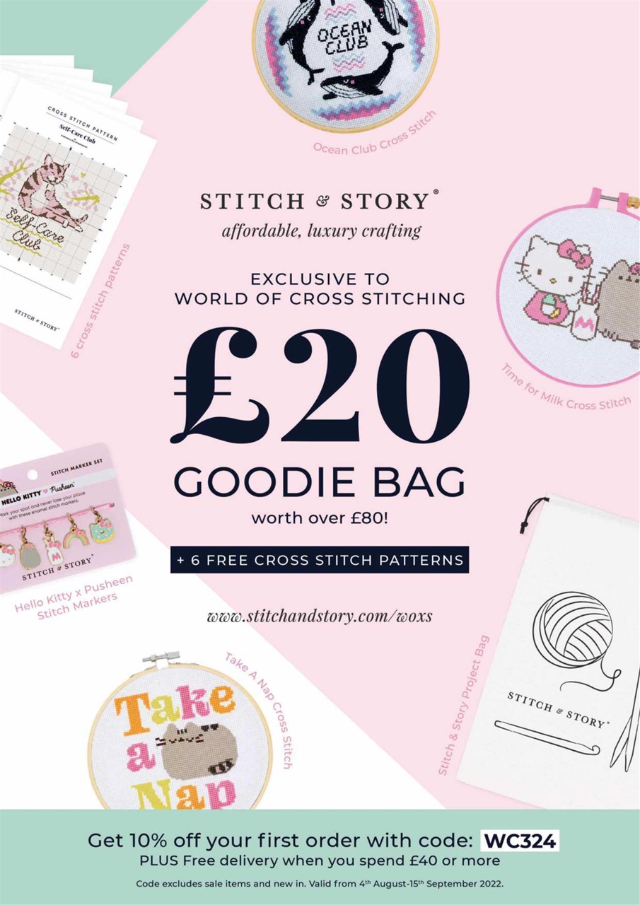 The World of Cross Stitching Preview Pages