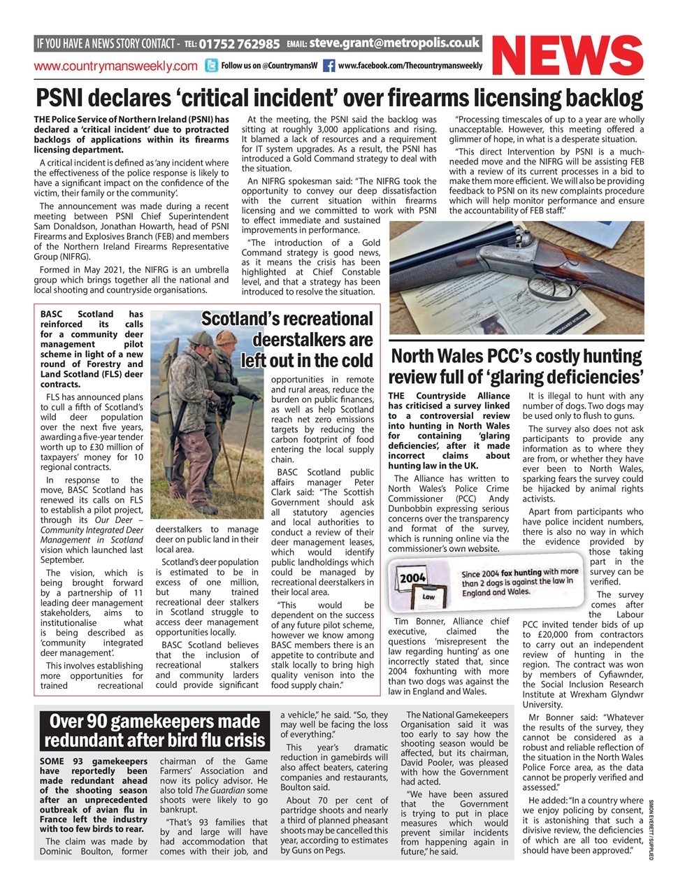 Countryman's Weekly Preview Pages