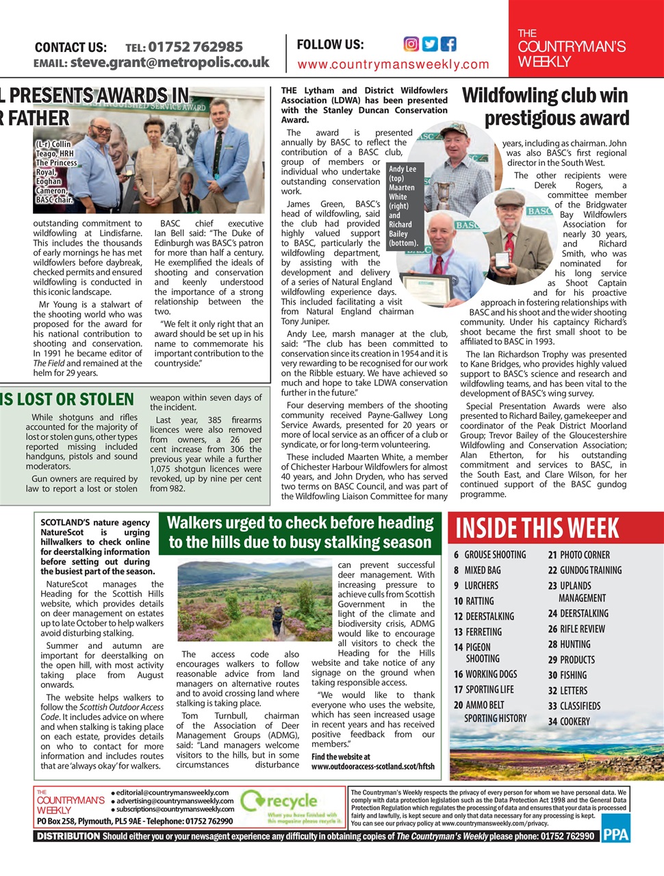 Countryman's Weekly Preview Pages