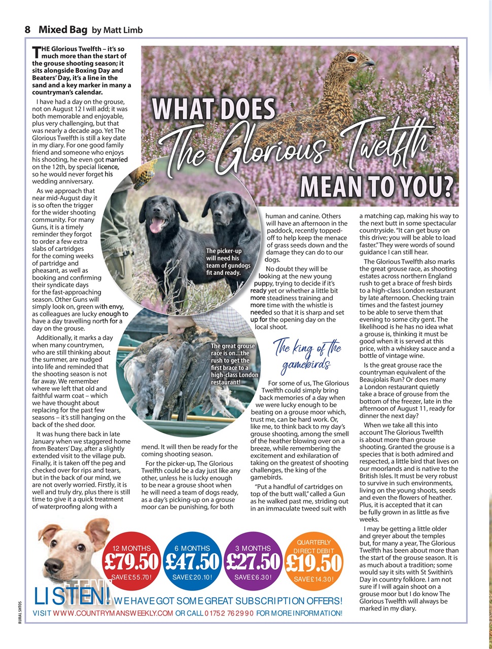 Countryman's Weekly Preview Pages