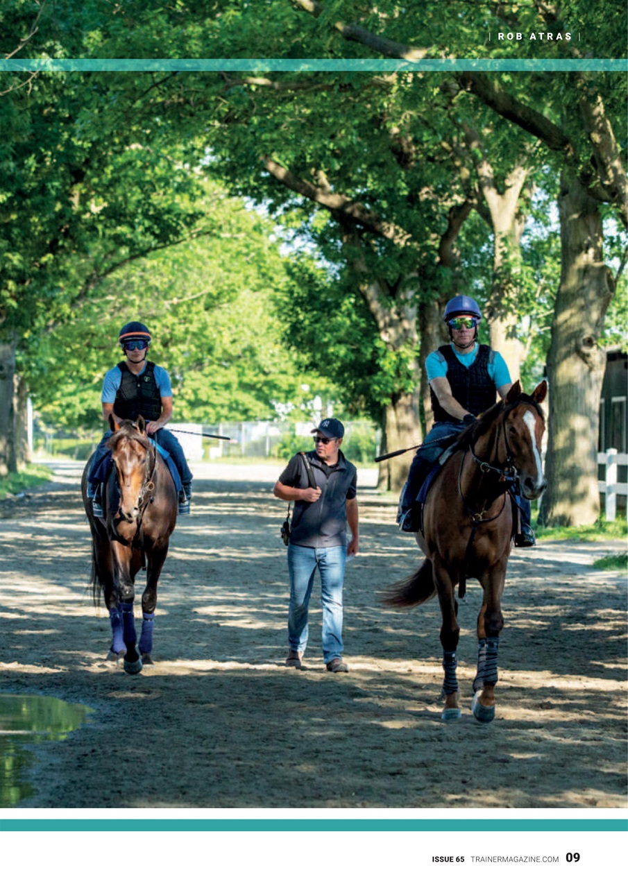 North American Trainer Magazine - horse racing Preview Pages