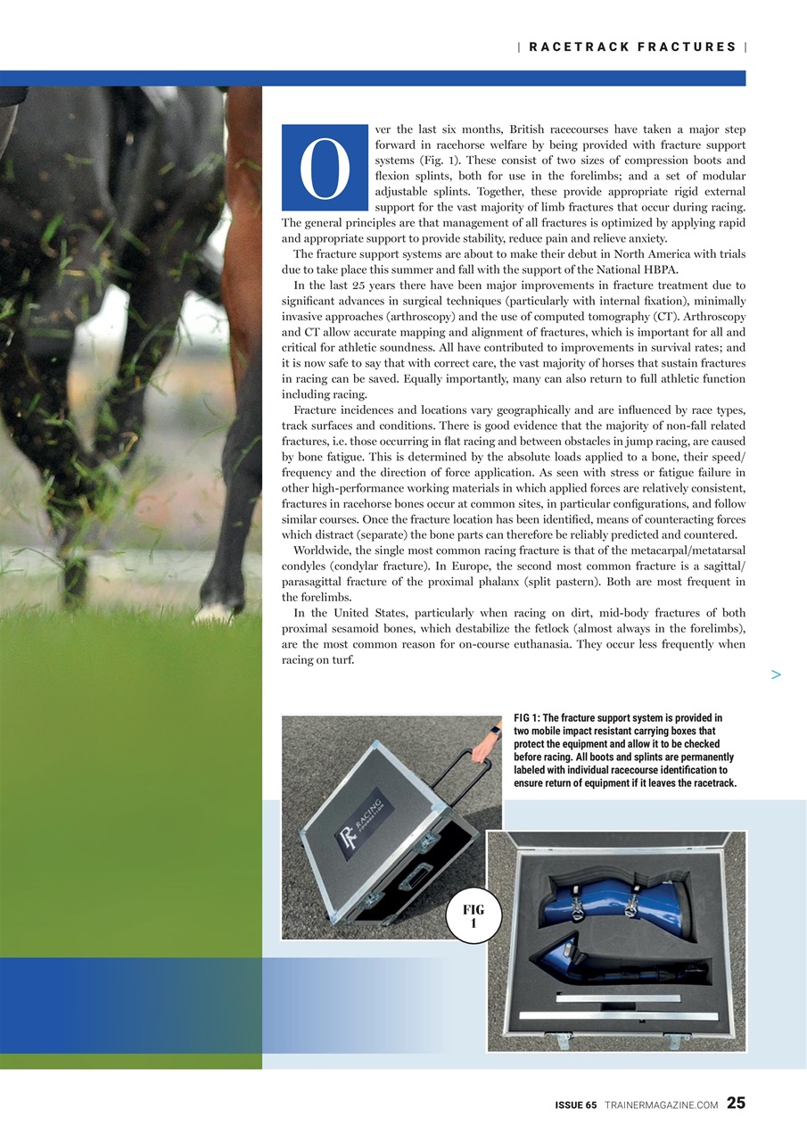 North American Trainer Magazine - horse racing Preview Pages