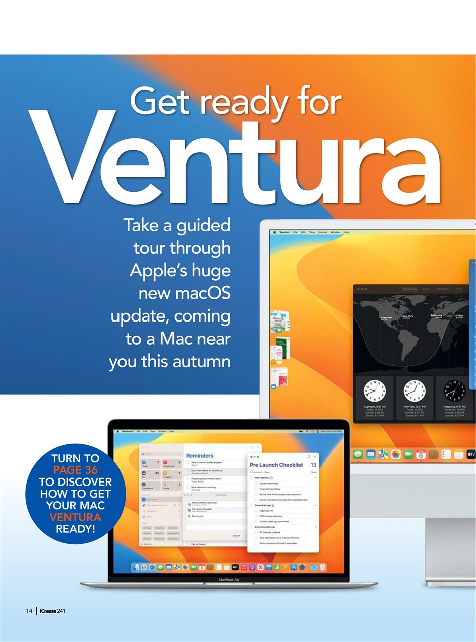 iCreate Preview Pages