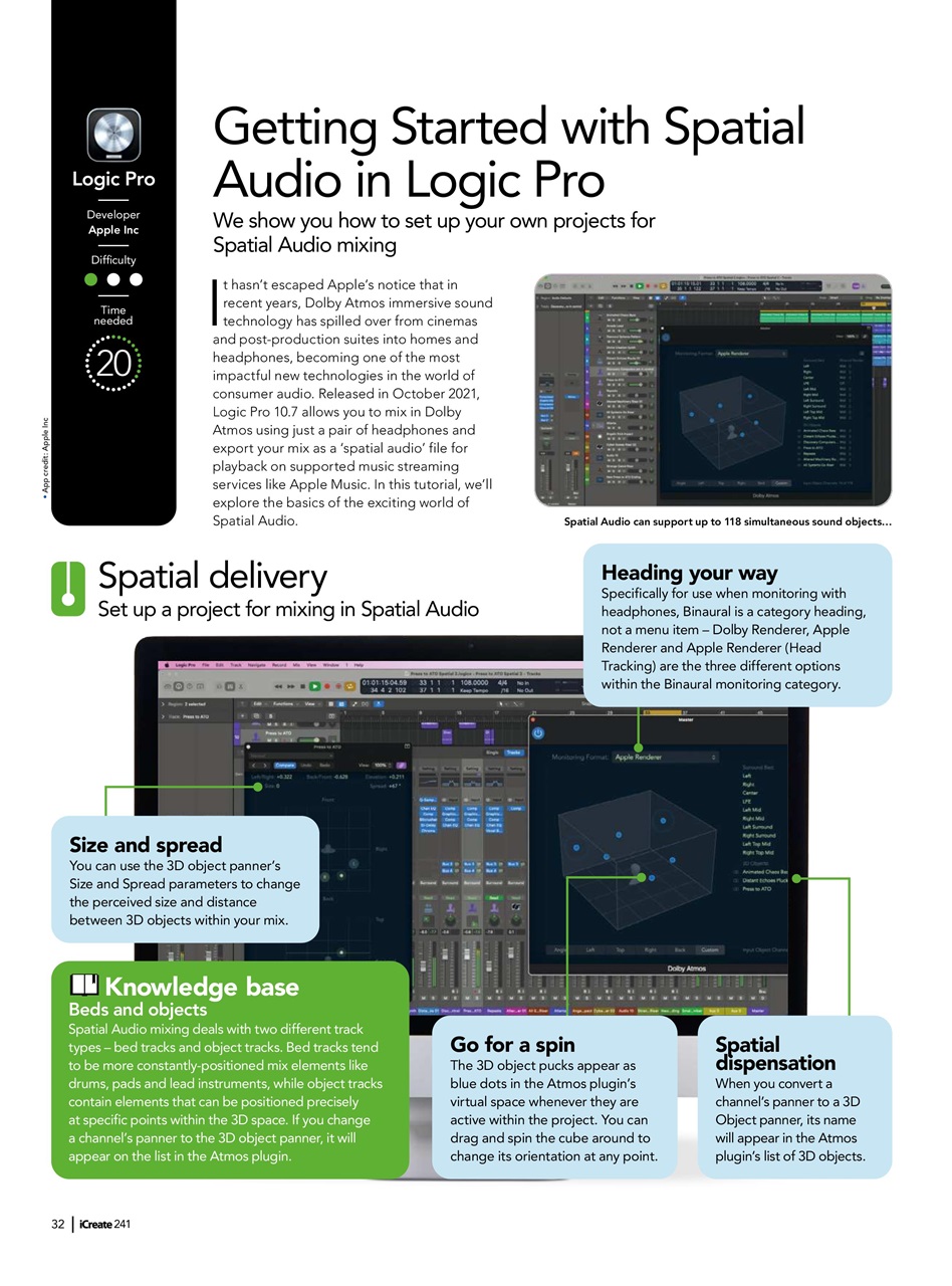 iCreate Preview Pages
