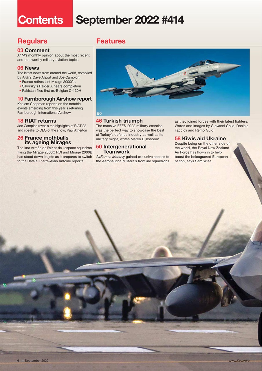 AirForces Monthly Preview Pages