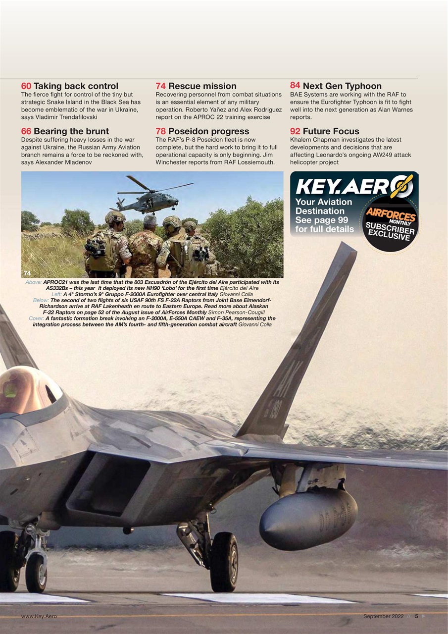 AirForces Monthly Preview Pages