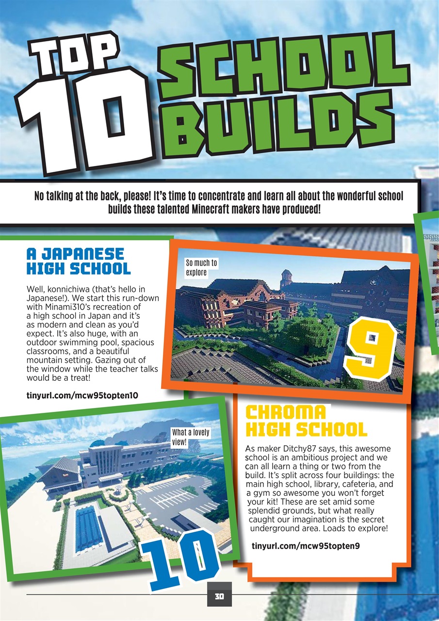 Minecraft World Preview Pages