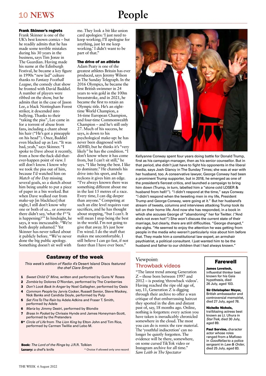 The Week Preview Pages