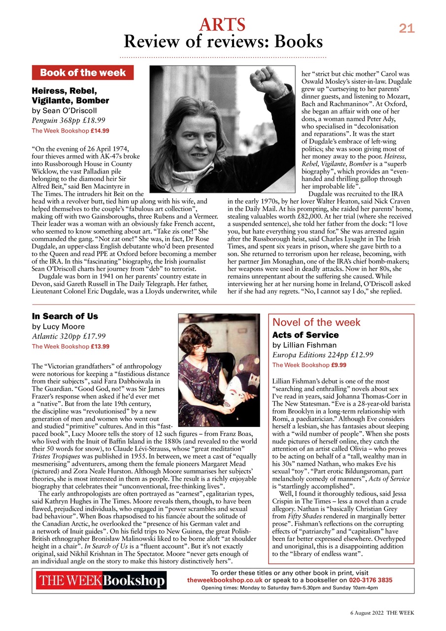 The Week Preview Pages