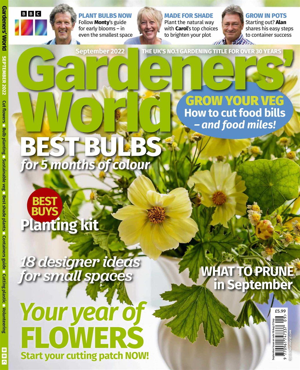 BBC Gardeners’ World Magazine Preview Pages