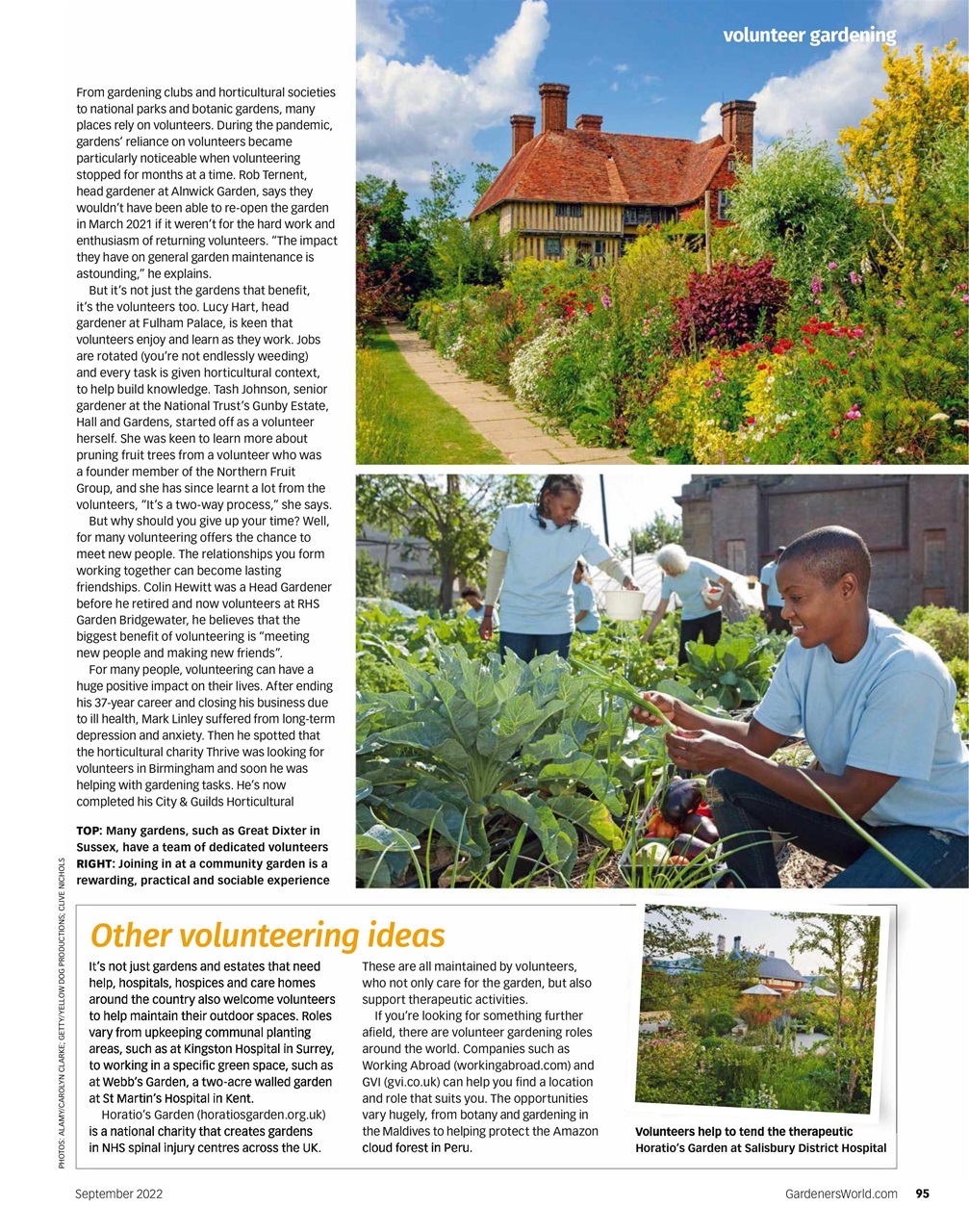 BBC Gardeners’ World Magazine Preview Pages